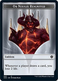 Image for Emblem - Ob Nixilis Reignited Double-Sided Token (26) (Starter Commander Decks) - Magic: The Gathering