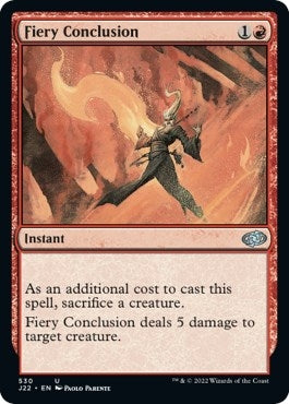 Image for Fiery Conclusion (530) (Jumpstart 2022) - Magic: The Gathering