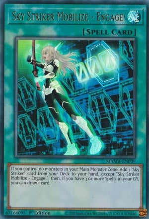 Image for Sky Striker Mobilize - Engage! (MAMA-EN009) (MAMA) - YuGiOh