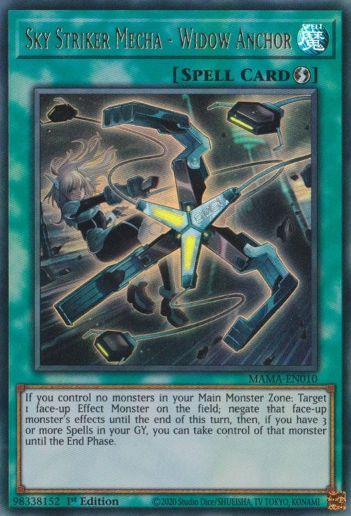 Image for Sky Striker Mecha - Widow Anchor (MAMA-EN010) (MAMA) - YuGiOh