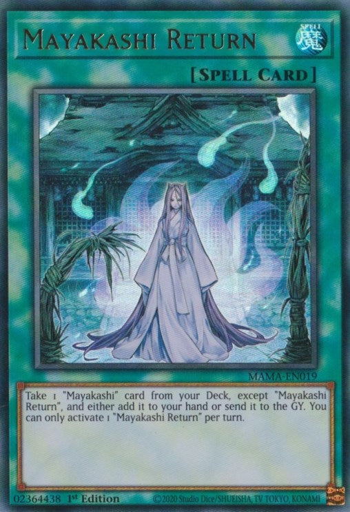Image for Mayakashi Return (MAMA-EN019) (MAMA) - YuGiOh
