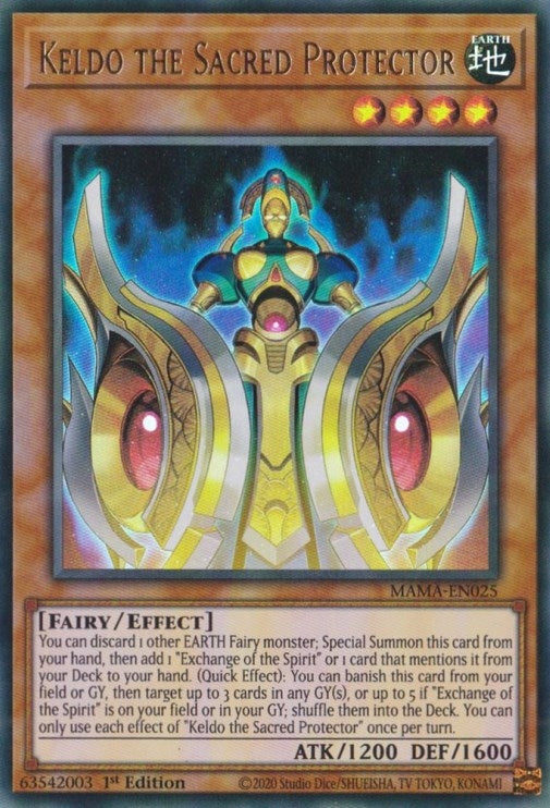 Image for Keldo the Sacred Protector (MAMA-EN025) (MAMA) - YuGiOh