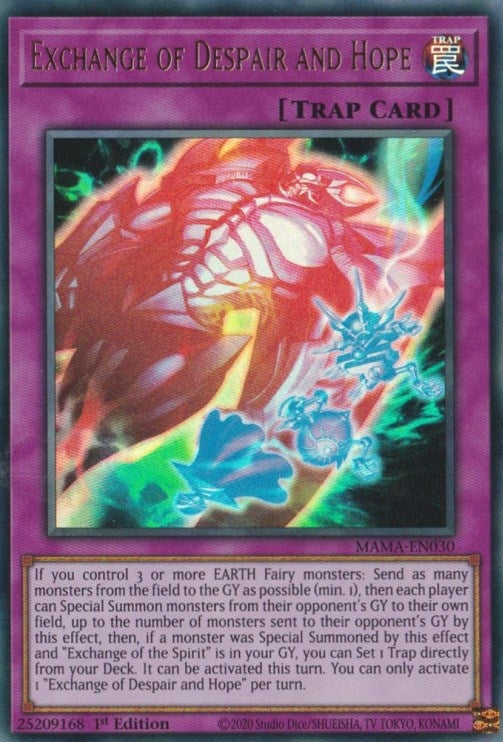 Image for Exchange of Despair and Hope (MAMA-EN030) (MAMA) - YuGiOh