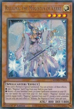 Image for Rilliona, the Magistus of Verre (MAMA-EN058) (MAMA) - YuGiOh