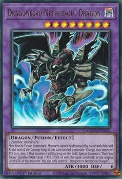 Image for Dragonecro Nethersoul Dragon (MAMA-EN062) (MAMA) - YuGiOh