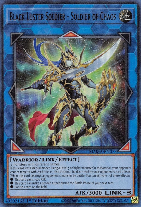 Image for Black Luster Soldier - Soldier of Chaos (MAMA-EN073) (MAMA) - YuGiOh
