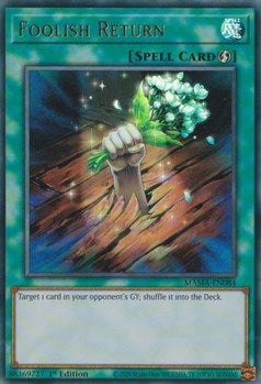 Image for Foolish Return (MAMA-EN084) (MAMA) - YuGiOh