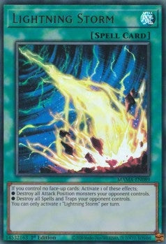 Image for Lightning Storm (MAMA-EN089) (MAMA) - YuGiOh