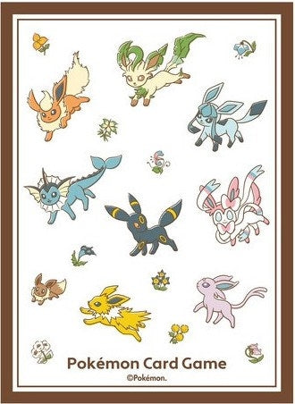 Image for Pokemon TCG: Pokemon Center Japan Exclusive Card Sleeves - Eevee Collection (64-Pack) - Card Sleeves
