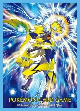 Image for Pokemon TCG: Pokemon Center Japan Exclusive Card Sleeves - Zeraora Version 2 (64-Pack) - Card Sleeves