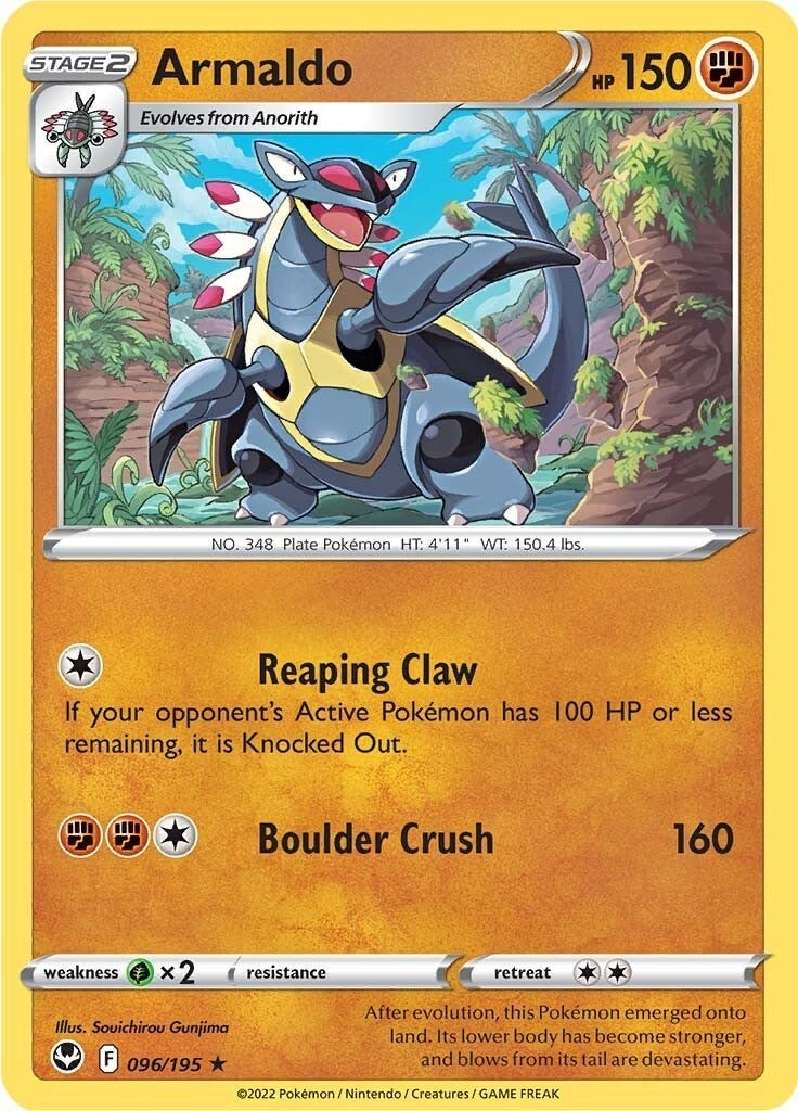 Image for Armaldo (096/195) (SWSH12) - Pokemon