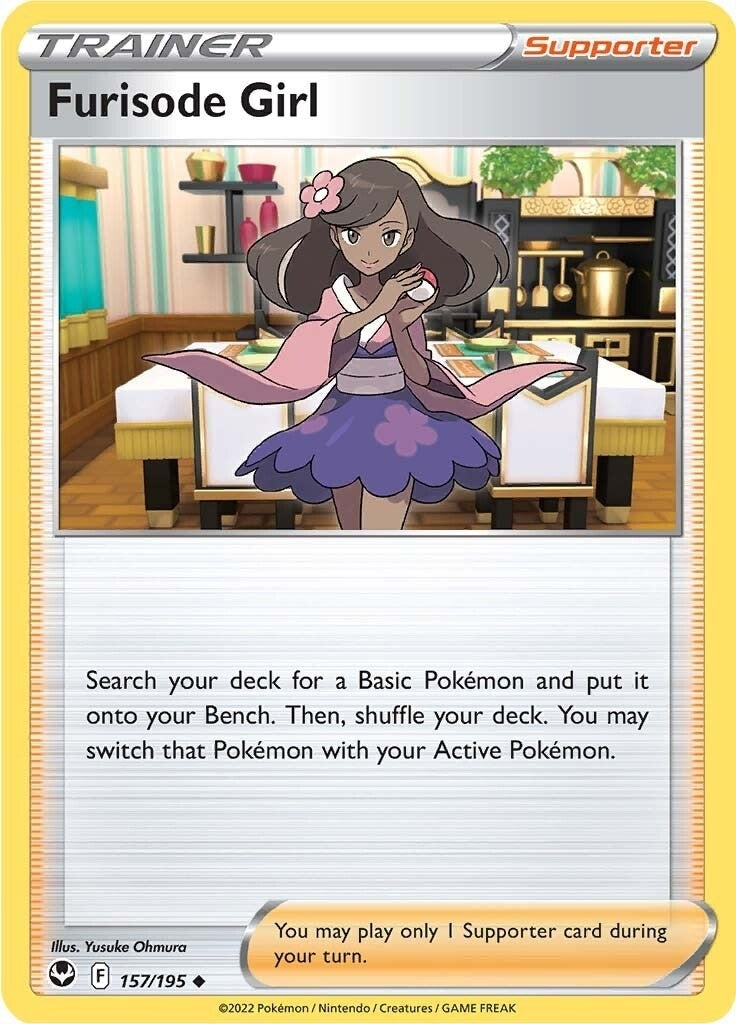 Image for Furisode Girl (157/195) (SWSH12) - Pokemon
