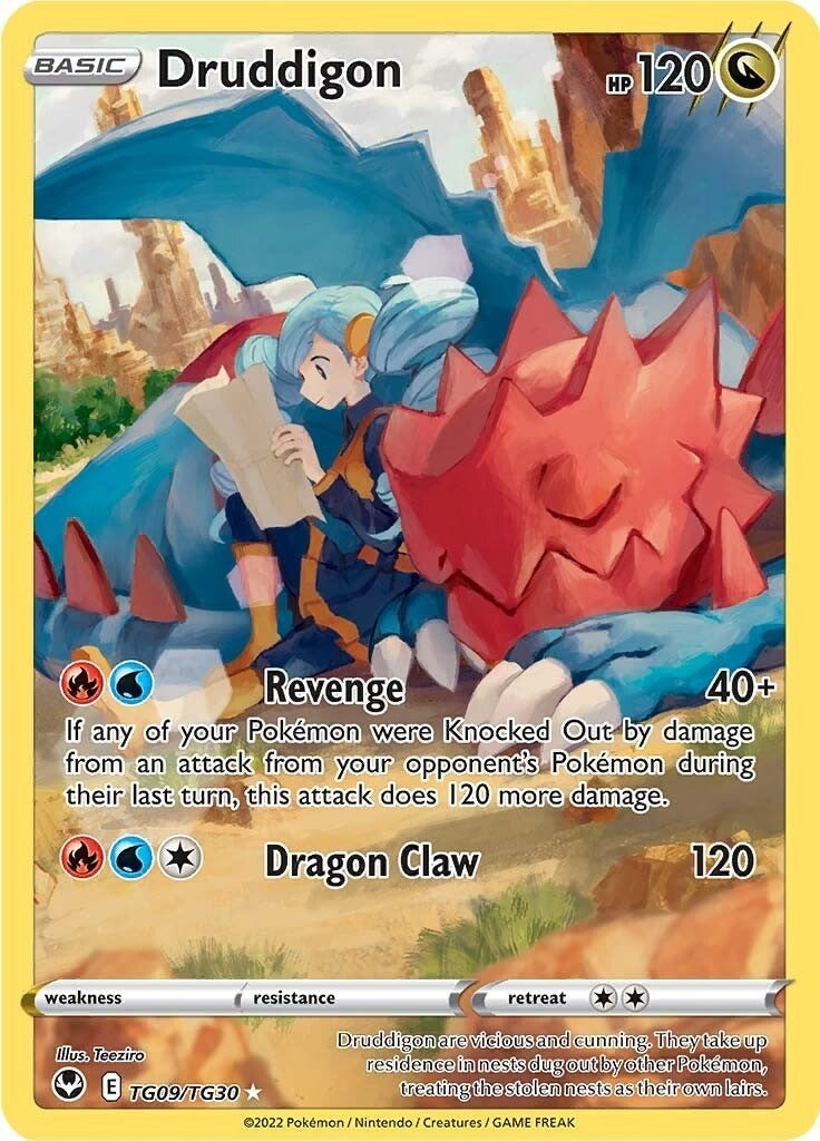 Image for Druddigon (TG09/TG30) (SWSH12: TG) - Pokemon