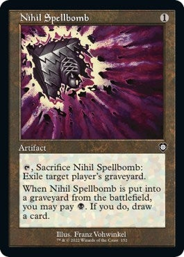 Image for Nihil Spellbomb (Retro Frame) (152) (The Brothers' War) - Magic: The Gathering