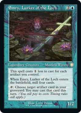 Image for Emry, Lurker of the Loch (Retro Frame) (81) (The Brothers' War) - Magic: The Gathering