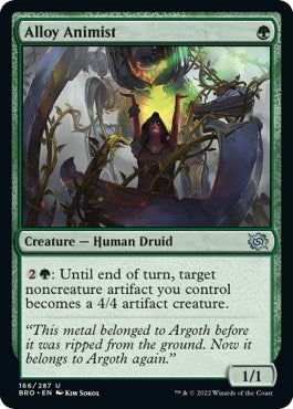 Image for Alloy Animist (166) (The Brothers' War) - Magic: The Gathering