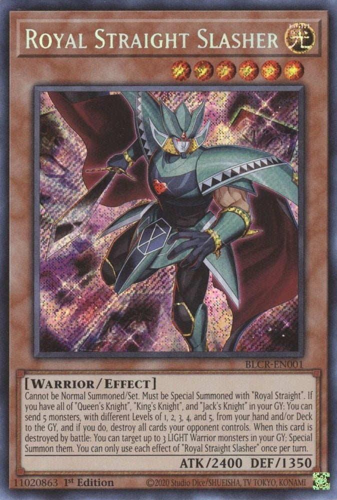 Image for Royal Straight Slasher (BLCR-EN001) (BLCR) - YuGiOh