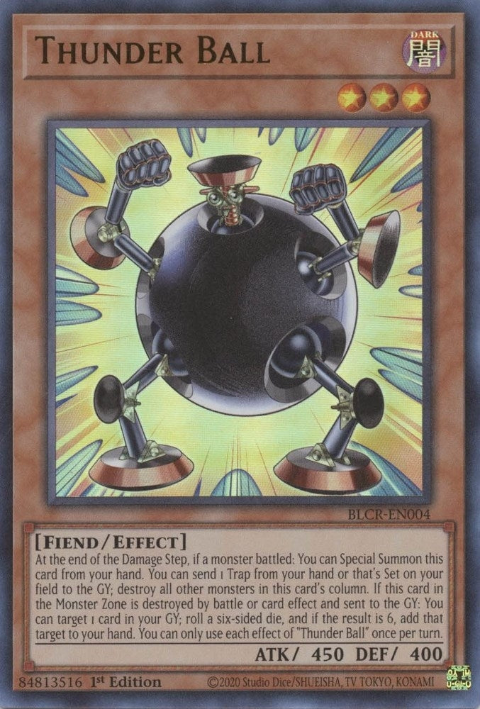 Image for Thunder Ball (BLCR-EN004) (BLCR) - YuGiOh