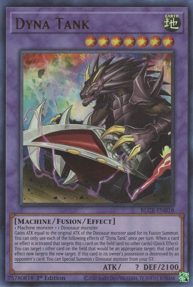 Image for Dyna Tank (BLCR-EN018) (BLCR) - YuGiOh