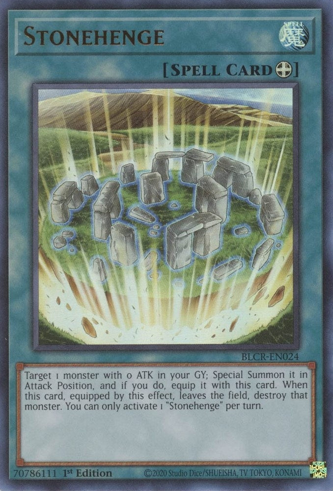 Image for Stonehenge (BLCR-EN024) (BLCR) - YuGiOh