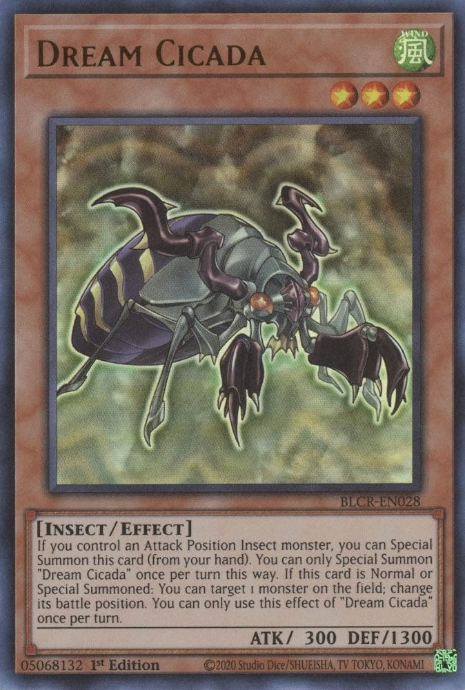 Image for Dream Cicada (BLCR-EN028) (BLCR) - YuGiOh
