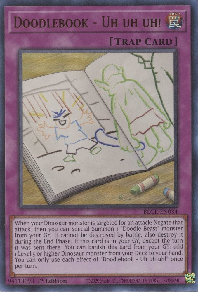 Image for Doodlebook - Uh uh uh! (BLCR-EN034) (BLCR) - YuGiOh