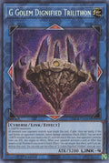Image for G Golem Dignified Trilithon (BLCR-EN045) (BLCR) - YuGiOh