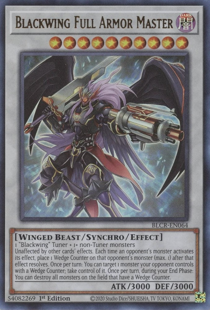 Image for Blackwing Full Armor Master (BLCR-EN064) (BLCR) - YuGiOh