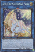 Image for Artemis, the Magistus Moon Maiden (BLCR-EN095) (BLCR) - YuGiOh