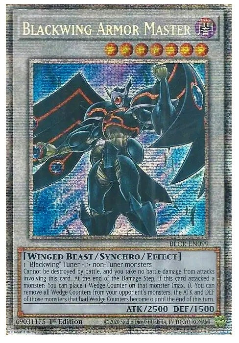 Blackwing Armor Master (Starlight Rare) (BLCR-EN099) (BLCR)