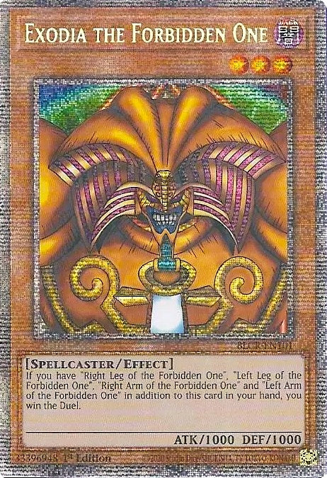 Exodia the Forbidden One (Starlight Rare) (BLCR-EN101) (BLCR)