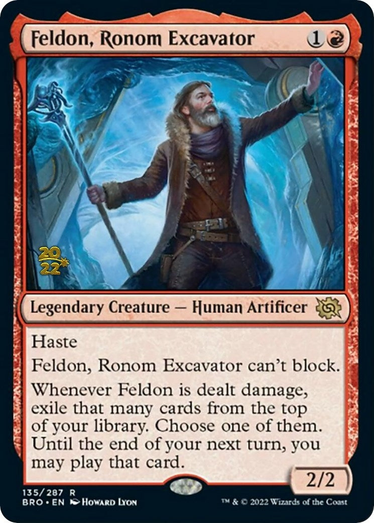 Image for Feldon, Ronom Excavator (135) (Prerelease Cards) - Magic: The Gathering