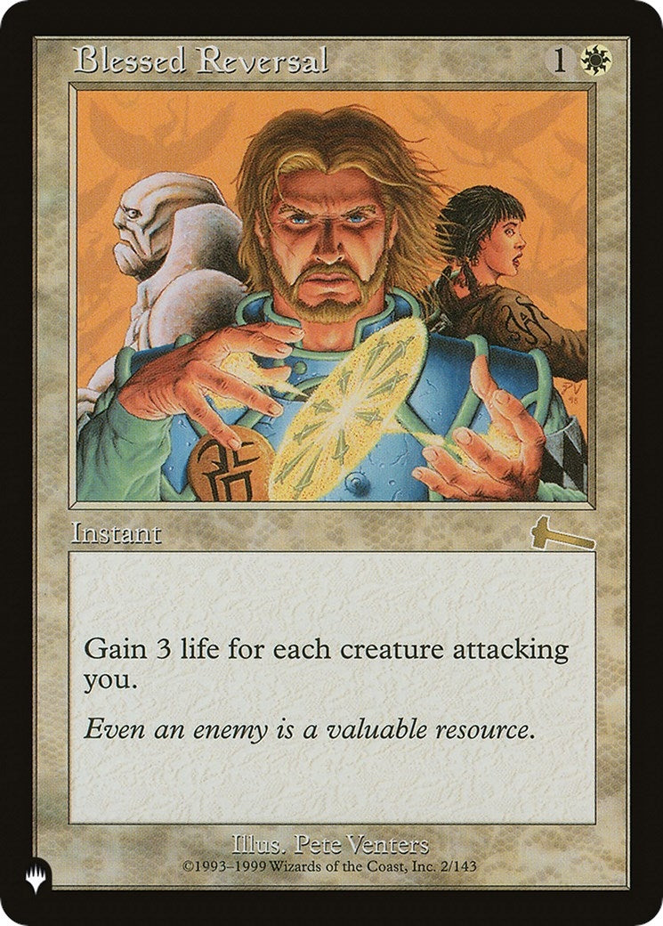 Image for Blessed Reversal (2/143) (The List Reprints) - Magic: The Gathering