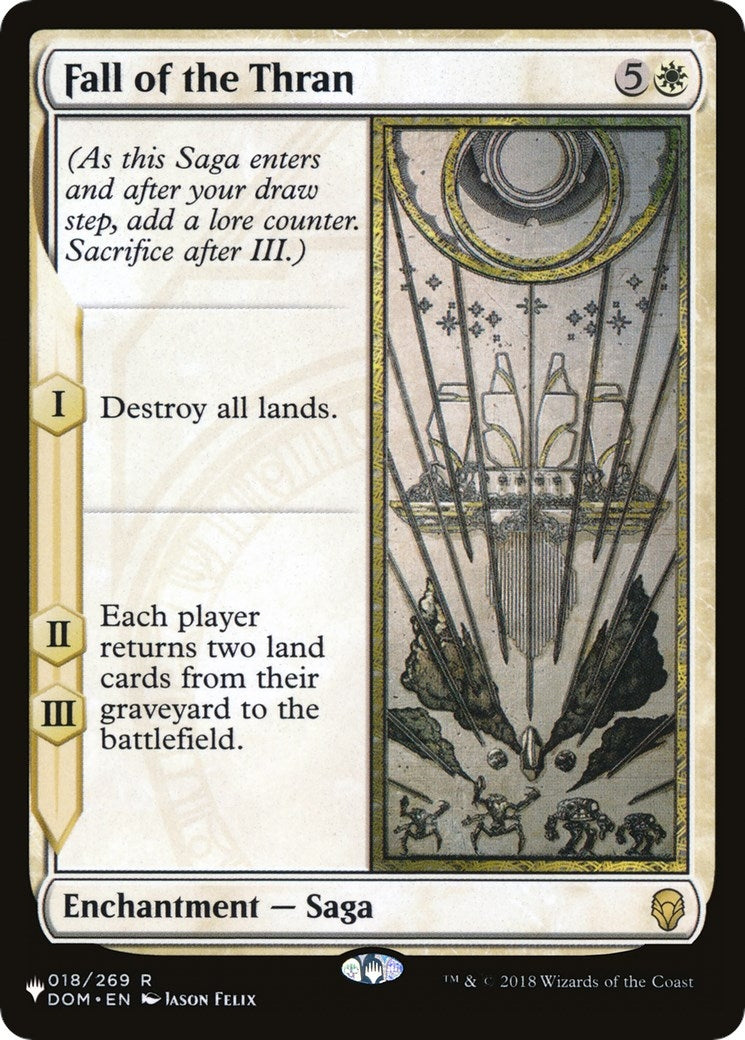 Image for Fall of the Thran (018/269) (The List Reprints) - Magic: The Gathering