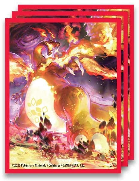 Image for Pokemon TCG: Sword & Shield Ultra-Premium Collection: Charizard Card Sleeves (65 Pack) - Card Sleeves