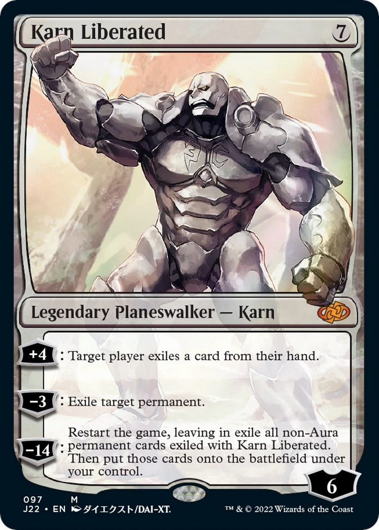 Image for Karn Liberated (97) (Jumpstart 2022) - Magic: The Gathering