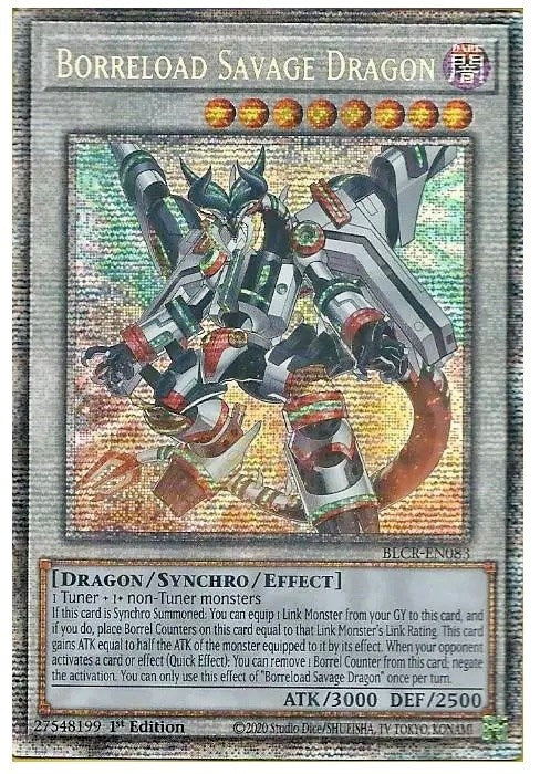 Borreload Savage Dragon (Starlight Rare) (BLCR-EN083) (BLCR)