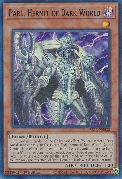 Image for Parl, Hermit of Dark World (SR13-EN003) (SR13) - YuGiOh