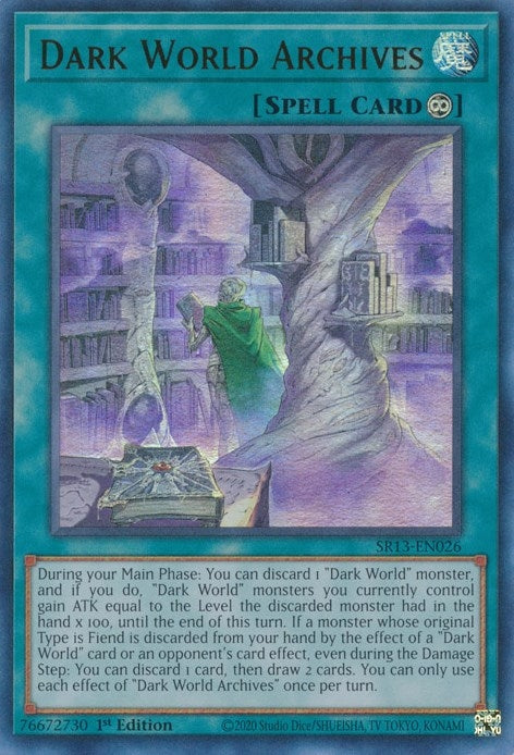 Image for Dark World Archives (SR13-EN026) (SR13) - YuGiOh