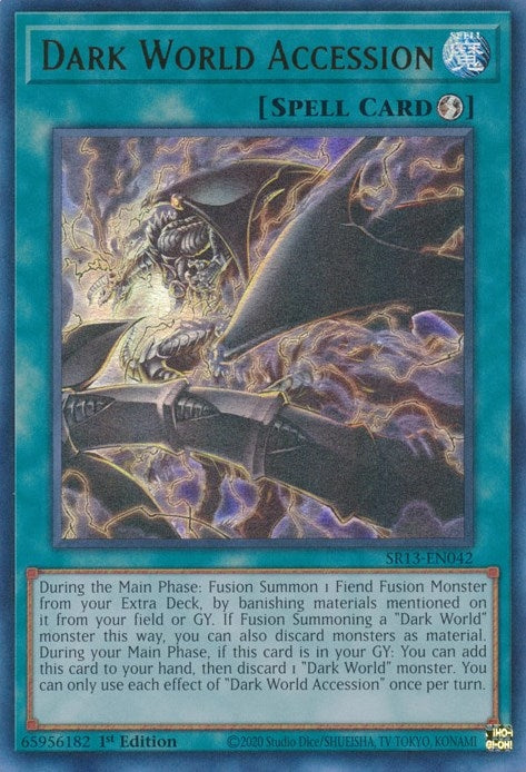 Image for Dark World Accession (SR13-EN042) (SR13) - YuGiOh