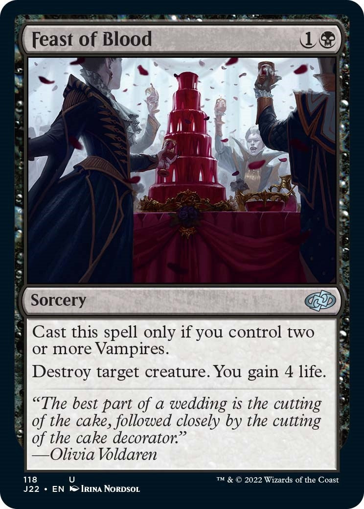 Image for Feast of Blood (118) (Jumpstart 2022) - Magic: The Gathering