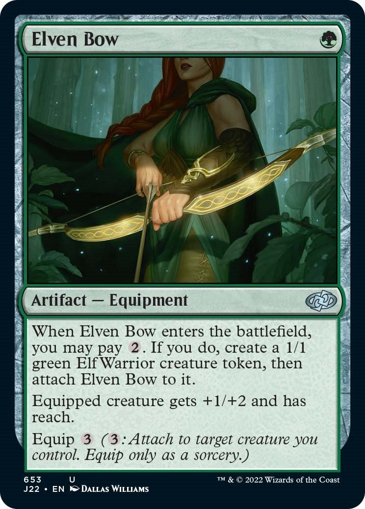 Image for Elven Bow (653) (Jumpstart 2022) - Magic: The Gathering