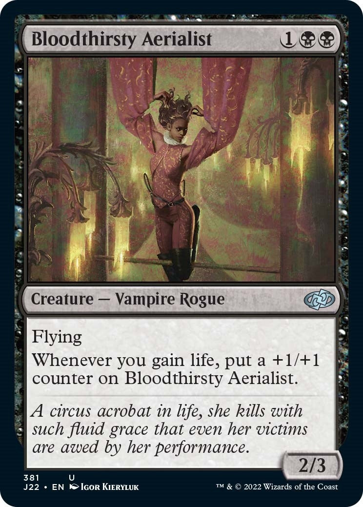 Image for Bloodthirsty Aerialist (381) (Jumpstart 2022) - Magic: The Gathering