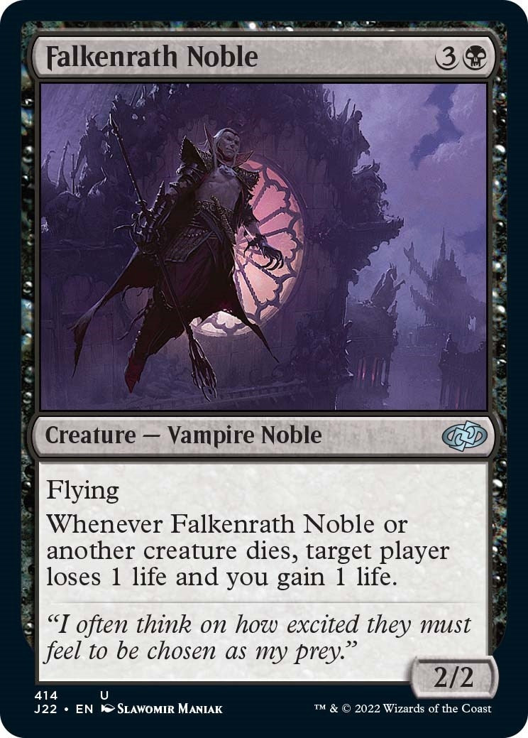Image for Falkenrath Noble (414) (Jumpstart 2022) - Magic: The Gathering