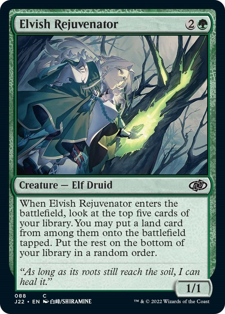 Image for Elvish Rejuvenator (88) (Jumpstart 2022) - Magic: The Gathering