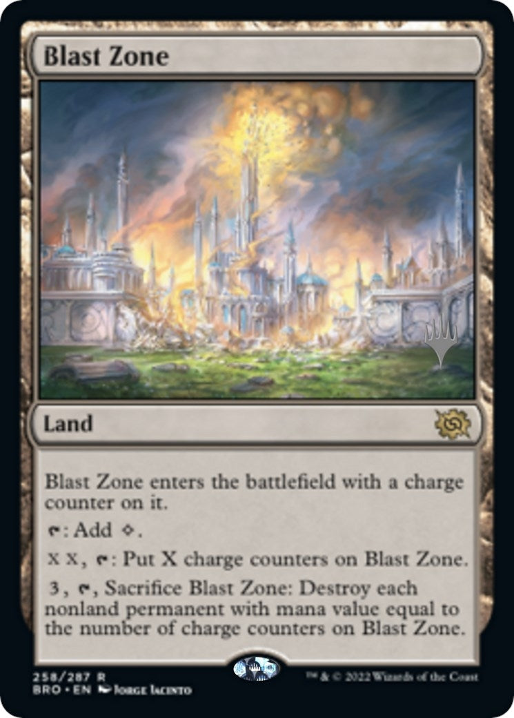 Image for Blast Zone (BRO) (258) (The Brothers' War) - Magic: The Gathering