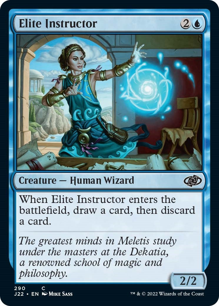 Image for Elite Instructor (290) (Jumpstart 2022) - Magic: The Gathering