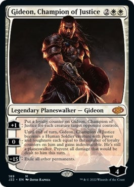 Image for Gideon, Champion of Justice (189) (Jumpstart 2022) - Magic: The Gathering