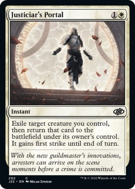 Image for Justiciar's Portal (202) (Jumpstart 2022) - Magic: The Gathering