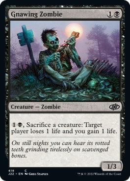 Image for Gnawing Zombie (419) (Jumpstart 2022) - Magic: The Gathering